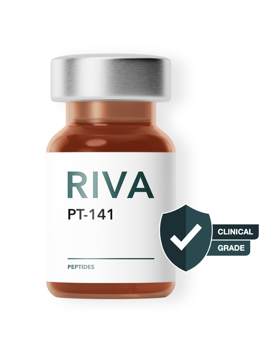 Vial of RIVA PT-141 Peptide Therapy